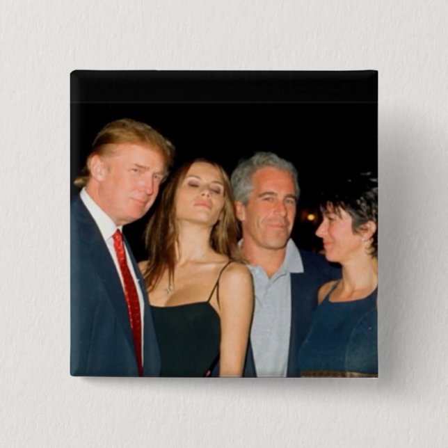 Trump-Knopf Button (Vorderseite)