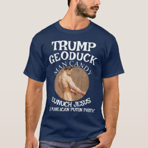 Trump-Komplize spaziert Captain Dan Albuquerque NM T-Shirt