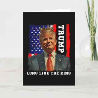Trump König Präsident Lang lebe der König Trump  Karte