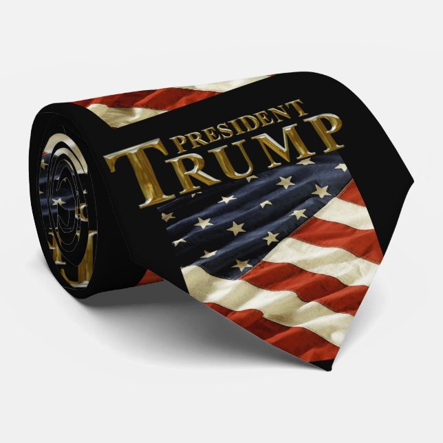 TRUMP KRAWATTE (Gerollt)