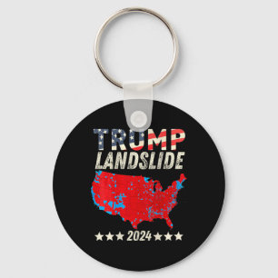 Trump Landslide 2024 Wahlplan Trump Gewinner (o Schlüsselanhänger
