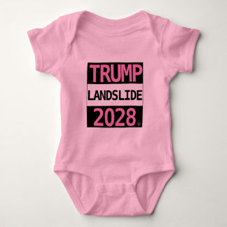 TRUMP LANDSLIDE 2028 für BABY! Baby Bodysuit Strampler