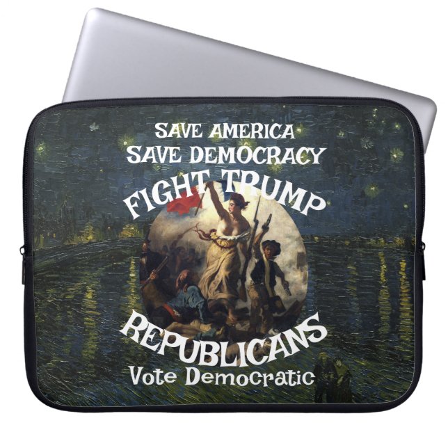 Trump Laptopschutzhülle (Vorderseite)