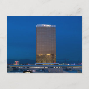 Trump Las Vegas Twilight Foto Postkarten