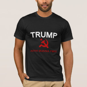 Trump le premiers marteau et faucille de T-shirt