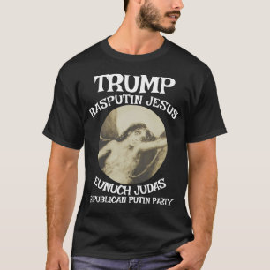 Trump Lenin Kommunist Stalin Antichristlich Jesus  T-Shirt