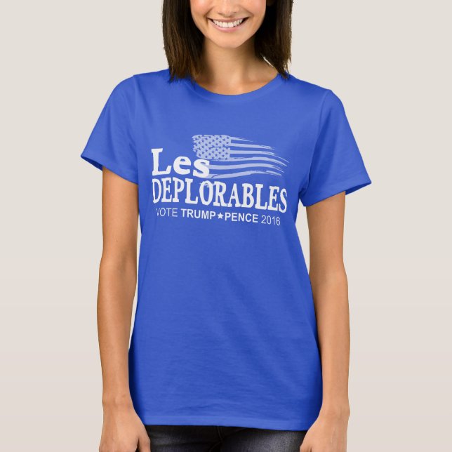 Trump Les Deplorables - der Korb der Missstände T-Shirt (Vorderseite)