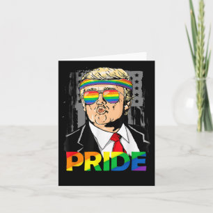 Trump Lgbt Gay Pride Month Lesbian Biual Transgend Karte