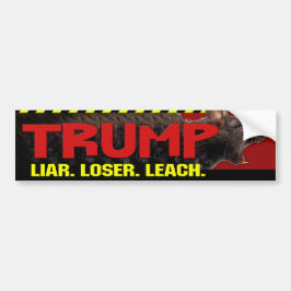 Trump - Liar, Loser, Leach Autoaufkleber
