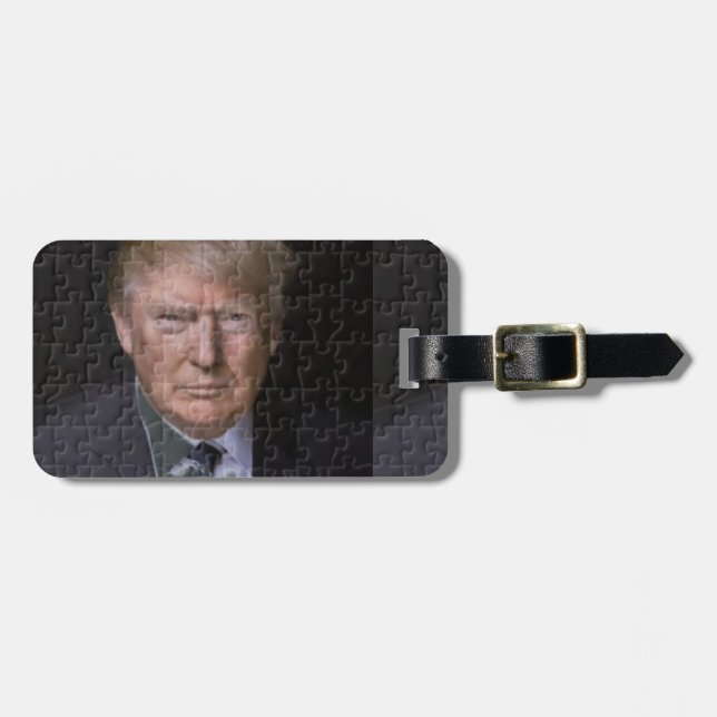 Trump-Liebe Gepäckanhänger (Vorderseite horizontal)