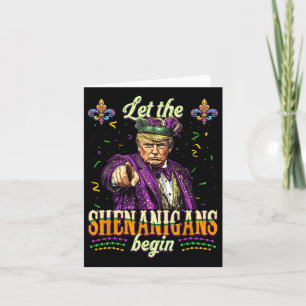 Trump Ließ die Shenanigans Begin Mardi Gras Men Wo Karte