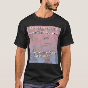 Trump-Linie geht nach unten T-Shirt