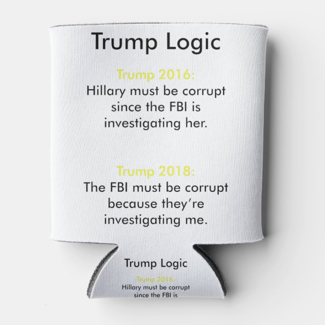 Trump Logic Dosenkühler (Vorderseite)
