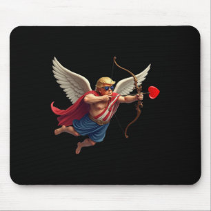 Trump Lustiges Herz Valentinstag Mousepad