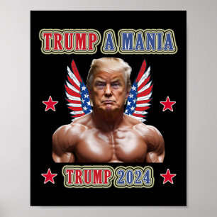 Trump Lustiges Ringen Trumpamania Republikanische  Poster