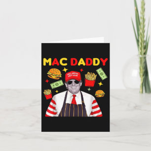 Trump Mac Daddy Uni - Schwarz - Klein - Kurzer Sie Karte