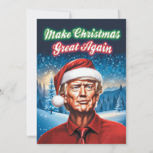 Trump - Mach Weihnachten wieder großartig