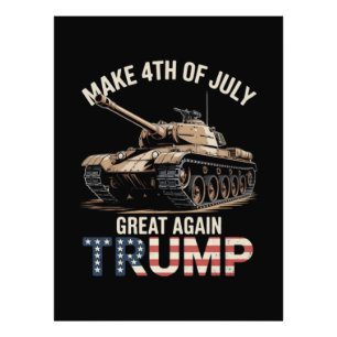 Trump macht 4. Juli mit Militär wieder großartig Fotodruck
