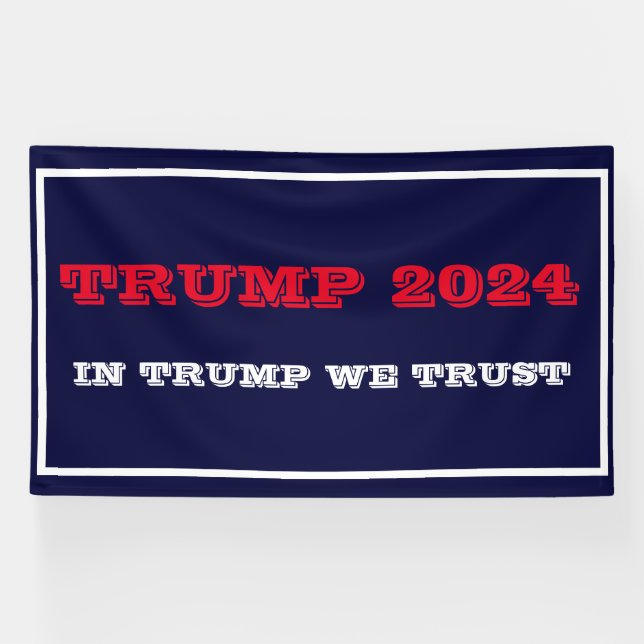 Trump macht Amerika wieder groß Banner (Horizontal)
