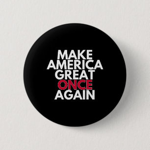 Trump macht Amerika wieder groß im Maga-T-Shirt vo Button