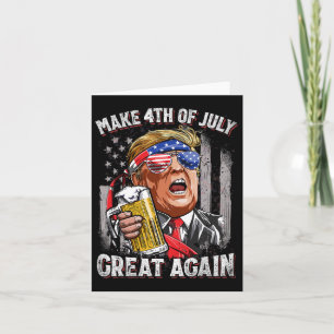 Trump macht den 4. Juli wieder zum vierten Mal für Karte