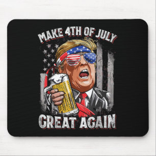 Trump macht den 4. Juli wieder zum vierten Mal für Mousepad