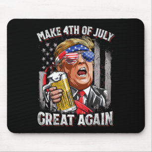 Trump macht den 4. Juli wieder zum vierten Mal für Mousepad
