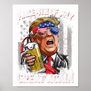 Trump macht den 4. Juli wieder zum vierten Mal für Poster