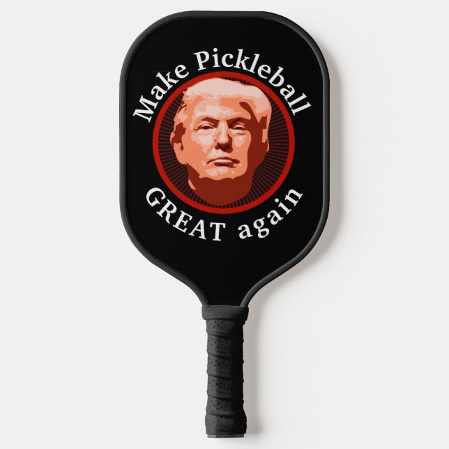 Trump macht es wieder groß pickleball schläger (Vorderseite)