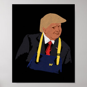 Trump macht Fries 2024 Poster