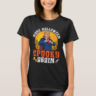 Trump macht Halloween Spooky wieder Funny Dracula T-Shirt