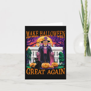 Trump macht Halloween wieder großartig Trump Hallo Karte