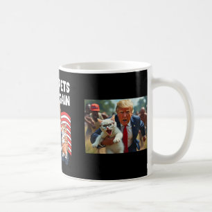 Trump macht Haustiere wieder zum Spaß Rettend Kaffeetasse