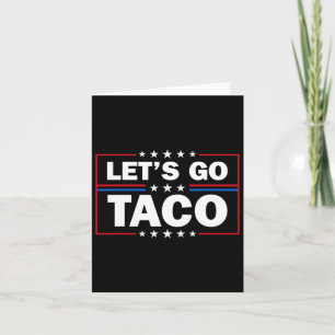 Trump macht immer die Hühner raus - Taco Funny 4. Karte