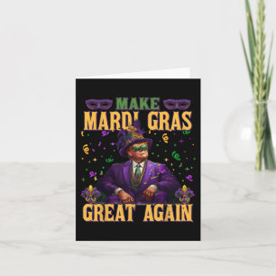 Trump macht Mardi Gras wieder großartig Parade Cos Karte