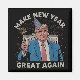 Trump macht Neues Jahr wieder zu einem guten Segen Magnet