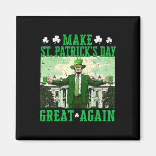 Trump macht St. Patrick's Day wieder groß Shamrock Magnet