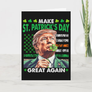 Trump macht St. Patrick's Day wieder großartig Iri Karte