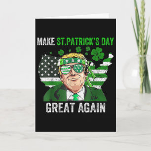 Trump macht St. Patricks Day wieder großartig, lus Karte