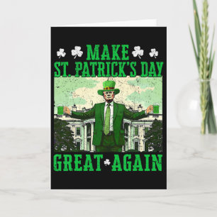 Trump macht St. Patrick's Day wieder großartig Sha Karte