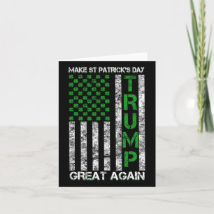 Trump macht St. Patrick's Day wieder zum großen am Karte