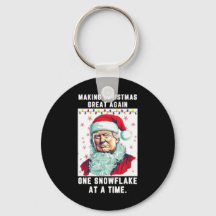 Trump macht Weihnachten wieder großartig - eine Sc Schlüsselanhänger