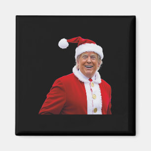 Trump macht Weihnachten wieder großartig Santa Tru Magnet