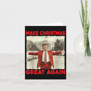 Trump macht Weihnachten wieder großartig Trump Wei Karte