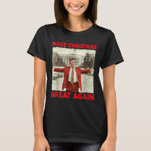 Trump macht Weihnachten wieder großartig Trump Wei T-Shirt