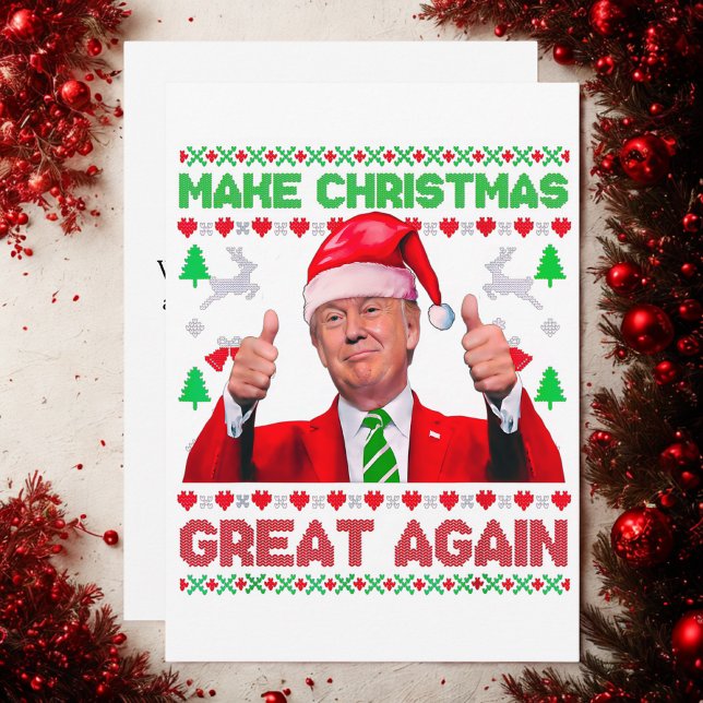 Trump macht Weihnachten wieder großartig Weihnacht (Von Creator hochgeladen)