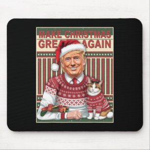Trump macht Weihnachten wieder großartig Weihnacht Mousepad