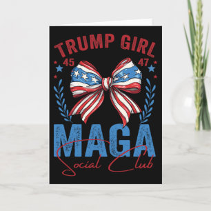 Trump Mädchen 45 47 Mega Est 2025 Sozialclub Wähle Karte
