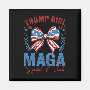 Trump Mädchen 45 47 Mega Est 2025 Sozialclub Wähle Magnet