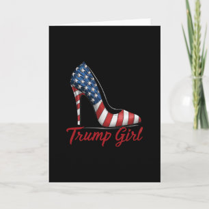 Trump Mädchen High Heel Stilettos Amerikanische Fl Karte